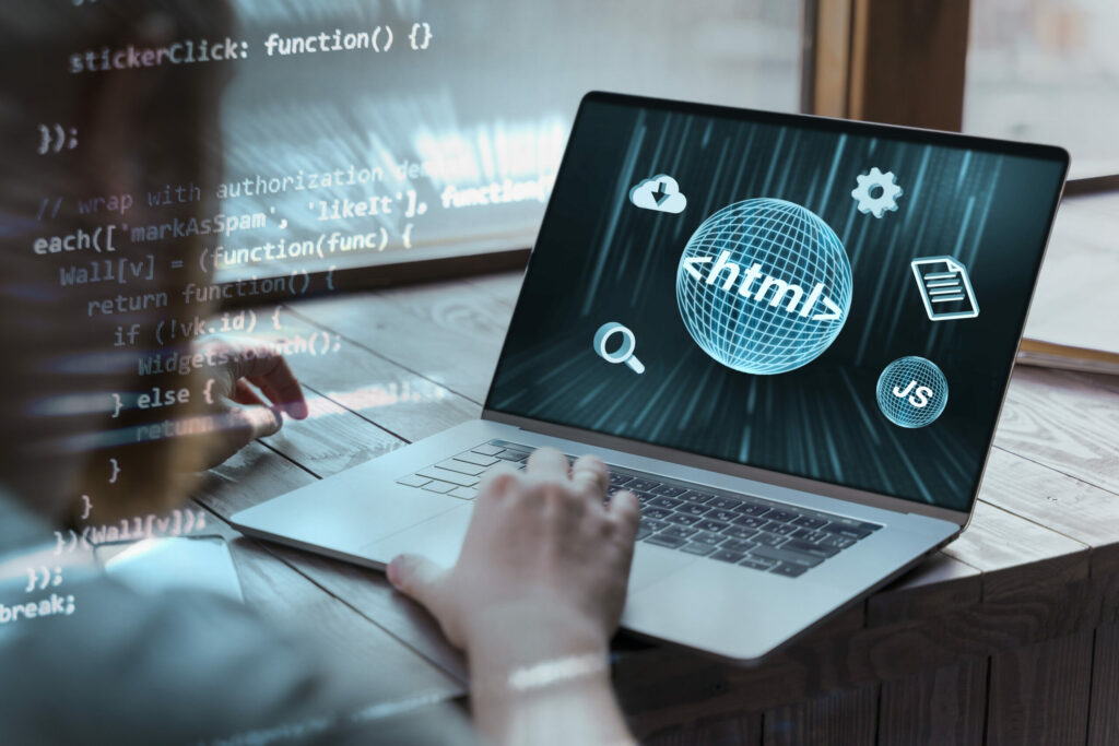 person front computer working html scaled 1